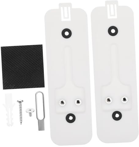 KONTONTY 2sets Doorbell Backplate Replacement Parts Compatible Easy Install Removal Plastic Theft Mount for Video Doorbell