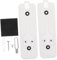 KONTONTY 2 Sets Doorbell Backplate Accessory for Blink Video Doorbell Easy Installation Stylish Design Compatible Mount Home Security