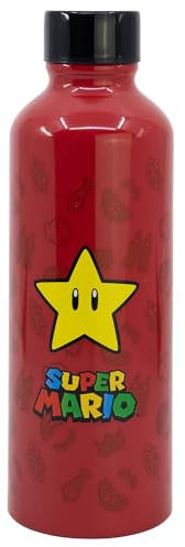 Stor Trend Aluminiumflasche, 740 ml, Super Mario