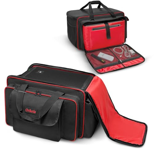 ORKELS Portable Speaker Bag 10 Inch for EON Series Speakers, Water-Resistant, Padded, Durable Carry Case with Shoulder Strap (10'' Speaker: EON610)