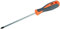 RH 170420 Destornillador, Naranja/Negro, PH0x75mm