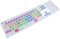 MMDW Premiere Pro CC Tastenkombinationen, erweitertes Layout, Silikon-Tastatur-Schutzhülle, Skin für iMac G6 Aluminium-Tastatur MB110B/B (A1243) Ziffernblock EU/US-Version