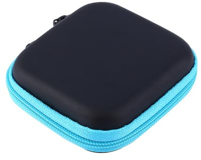 Headphones Travel Organizer Case, Mini Storage Box for Earphone USB Cable Charger,Earbuds Carrying Pouch