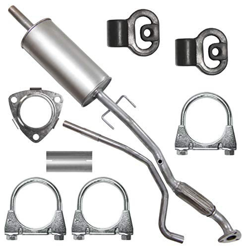 Adamot Mitteltopf Auspuff Mittelschalldämpfer für Opel Corsa D 4 IV 1.4