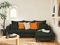 Lisa Design Albane - 4-Sitzer Ecksofa rechts - schlaffunktion und Bettkasten - aus Cord Grün