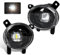 ANRAM Auto Nebelscheinwerfer für BMW F20 F21 F22 F23 F30 F31 F32 F33 F34 F36,Frontstoßstange Nebelscheinwerfer Nebelscheinwerfer-Baugruppe,C/LED Lens White.