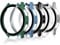 Bigqin 5 Piezas Protector de Pantalla Compatible con Samsung Galaxy Watch 7 44mm, con Vidrio Templado, Cubierta Completa, antiarañazos, Funda Protector Compatible con Galaxy Watch 7 44mm