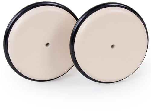 babybay Rollensatz mit Gummierung für Lernturm Littlefoot, beige lackiert