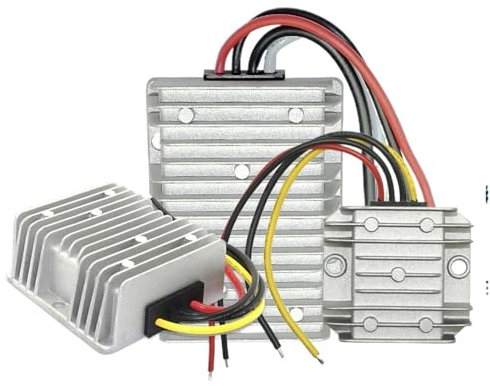 JIQKMZXX DC 8-40V to 12V 13.8V 3A 5A 10A 15A 20A 25A 30A Buck-Boost Converter Regulator Battery Voltage Stabilizer for Car Boat (15A,8-40V_12V)