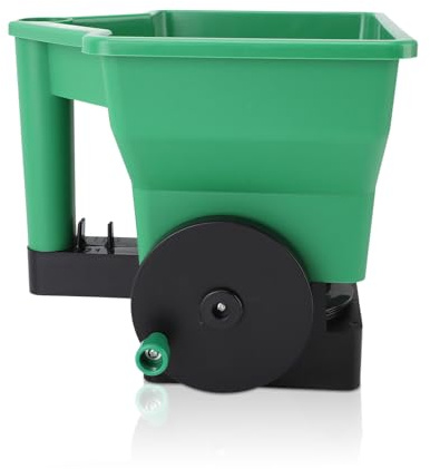 Spandiconcime manuale manuale da 3 l, per risparmiare manodopera, per prato e giardino, per fertilizzante sale, piccoli cortili e giardini