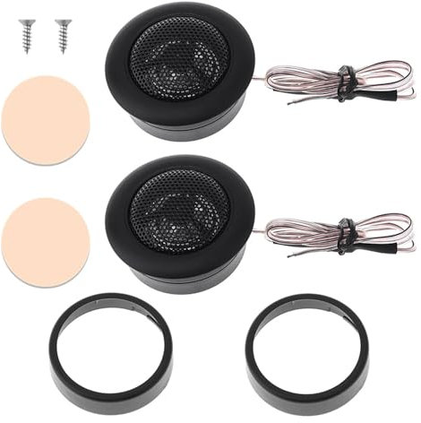 Altavoces de alta gama para coche, bocinas de alta frecuencia, bocinas de sonido superior, amplia compatibilidad, aspecto moderno, 2 x sonido HiFi