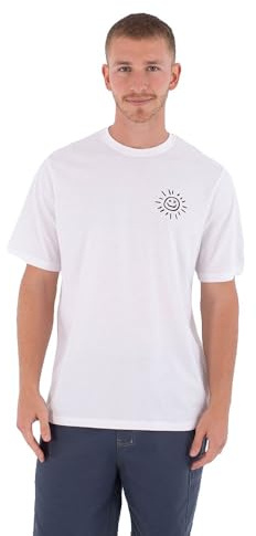 Hurley Herren T-Shirt Short Sleeve Men - Printing Press Lolo T-Shirt (1er Pack)