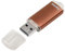 Hama 32GB USB-Stick USB 2.0 Datenstick (10 MB/s Datentransfer, USB-Stick mit Öse zur Befestigung am Schlüsselring, Speicherstick, Memory Stick mit Verschlusskappe, geeignet für Windows/MacBook) bronze
