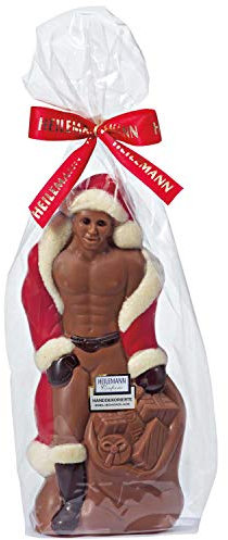 Heilemann Sexy Weihnachtsmann Schokoladen-Figur (Weihnachtsmann 150 g)