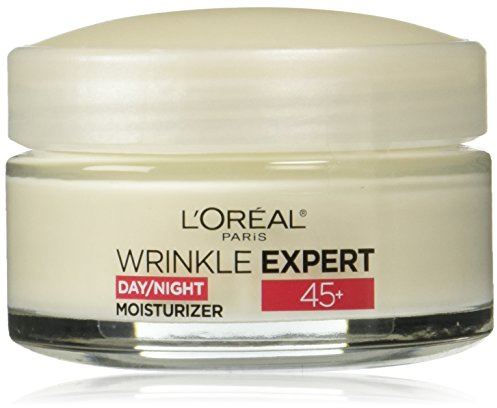 L'Oreal Paris Wrinkle Expert 45+ Anti-Aging Face Moisturizer with Retino-Peptide, Non-Greasy, Suitable for Sensitive Skin, 1.7 fl. Oz