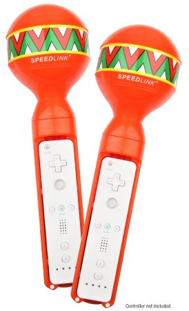 SPEEDLINK Maracas for Wiimote™ Palanca de mando Wii - Volante/mando (Palanca de mando, Wii)