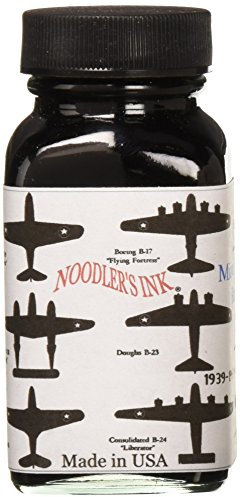 Noodler's Ink Fountain Pen Bottled Ink, 3oz, VMail Midway Blue