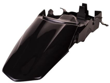 Polisport Motocross (MX) Rear Fender for Honda CRF 250R/450R (2013-17) Dirt Bike – OEM Quality, Durable, Flexible & Perfect Fit – Black