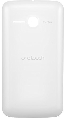 Akkufachdeckel white für Alcatel One Touch 5020D - Gehäuse - Handy Schutz - Passt zu Alcatel: One Touch 5020D (One Touch M`POP,One Touch Pop C5) - Original