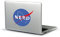 Notebook Aufkleber NASA NERD Sticker Size 10