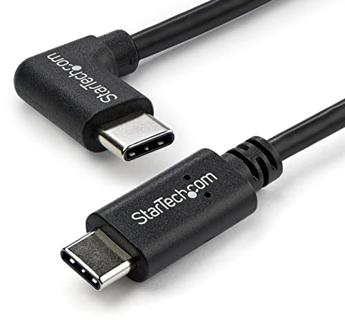 StarTech 3.3ft/1m USB-C to USB-C Right-Angle Charging Cable (USB2CC1MR)