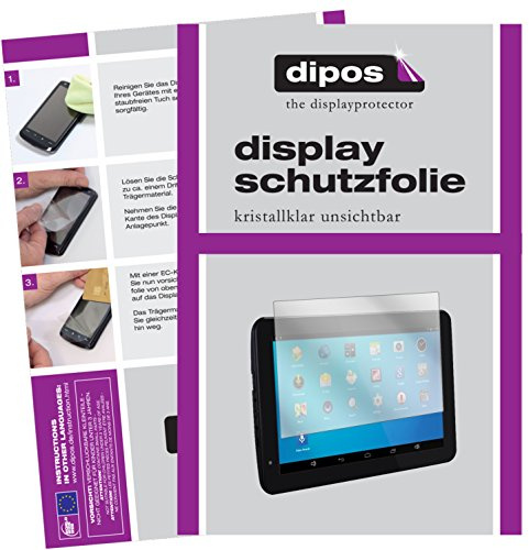 dipos 2x Displayschutzfolie klar für Jay tech XE10