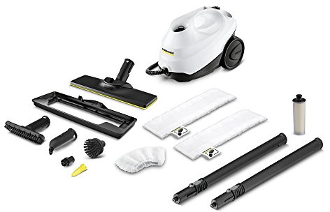 Kärcher SC 3 EasyFix Premium Pulitore a vapore cilindrico 1 L Nero, Bianco 1900 W