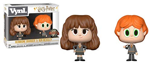 Funko Vynl 4 2-Pack: Harry Potter: Ron & Hermione Broken Wand (Exc)