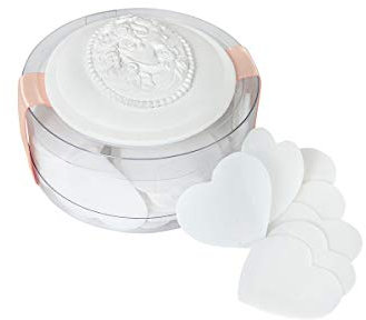 Boîte de feuilles de savon parfumé Petits Cœurs Marquise - Jasmin