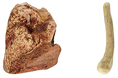 Chewies Kauwurzel für Hunde - Kauspielzeug aus Baumheide Wurzel - Größe S & Kaustab für Hunde - Kauknochen aus Kaffeeholz - splitterfrei und langlebig - Größe S: Für Hunde bis 10 kg Körpergewicht