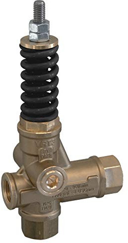 Comet 8108.2535.00-BG VRT 3 Déchargeur de nettoyeur haute pression, 4500 psi, noir