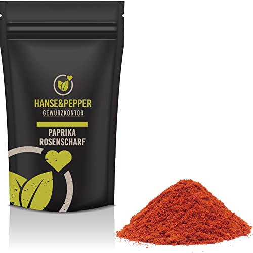 500g Paprika Rosenscharf gemahlen Paprikapulver Paprikagewürz Rosen scharf