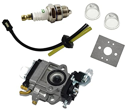 ANYHUG Vergaser Kraftstoffschlauch Zündkerzen Kit for 23-26ccm AL-KO Atika FUXTEC Freischneider Heckenschere Ersatzteilaustausch