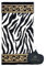 Strandtuch mit Zebra-Muster aus 100 % Baumwoll-Frottee, Strandhandtuch