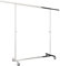 Aigentlich Rollständer klappbar verchromt, Kleiderstange verstellbar H120-190 cm u. B 140-220 cm, Profi-Kleiderständer bis 100 kg belastbar, robuster Konfektionsständer