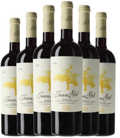 Juan Gil 4 Meses Monastrell Jumilla 75 cl Vino tinto (Caja de 6 Botellas de 75 cl)