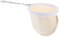 QUARKZMAN Filtro de Café de Tela de Franela, Colador de Café Reutilizable Hecho a Mano con Mango de Acero Inoxidable, Accesorios de Café para Casa, Oficina Y Cafetería, Color Beige