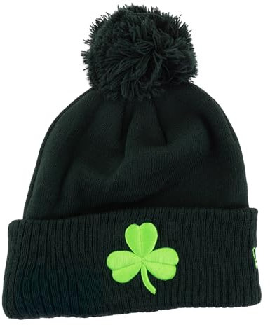 New Era NBA24 Boston Celtics Mütze Beanie Bommelmütze Strickmütze Dark Green