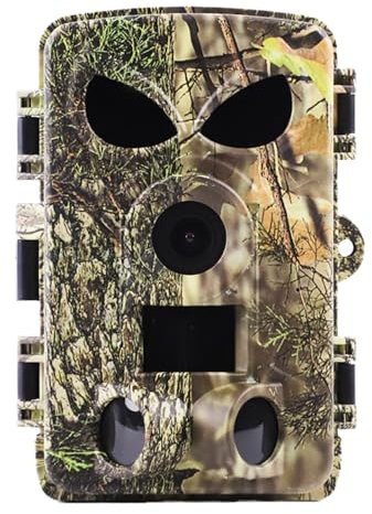 SOUUXIU Trail Camera 8K Wildlife Camera with BT GPS WiFi APP Night Vision Camera Waterproof 60MP Photos Fast Trigger Hunting Camera for Outdoor Wildlife Hunting & Backyard Security