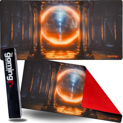 The Gaming Mat Company Tapis de Jeu MTG à Joueur Unique & Tapis de Souris de Jeu 72 cm x 36 cm Altar Portal Compatible Magic: The Gathering & YU-Gi-Oh! Tapis de Jeu et Souris.