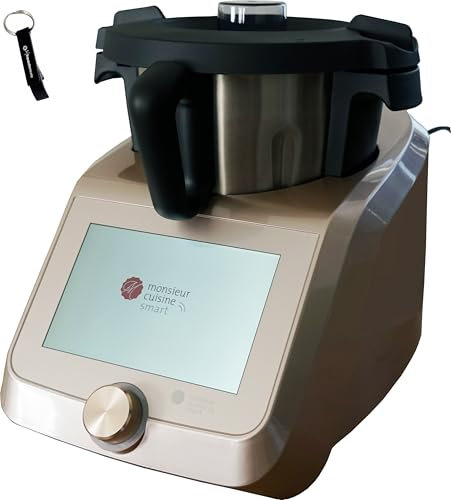 HEADNMORE® Bundle Silver CREST® Monsieur Cuisine Smart SKMS 1200 B2 Oro / Champán + Llavero