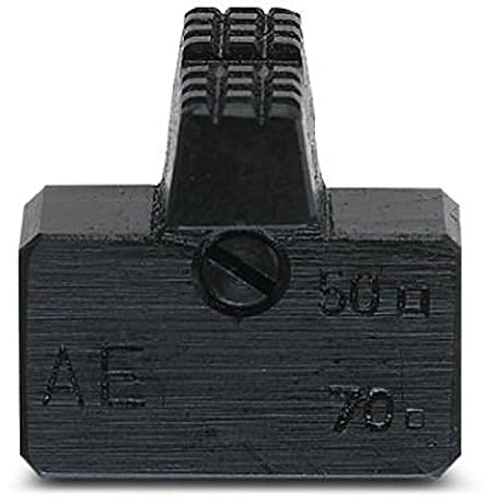 PHOENIX CONTACT CRIMPFOX-C120 AI 70/M-DIE Ersatzgesenk für Crimpfox-C120 Presszange, 50mm² + 70mm² Aderendhülsen, Trapez-Crimp, Schwarz