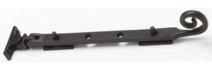 OriginalForgery 8 Monkey/Rat Tail Window Stay Black Cast Iron (517)
