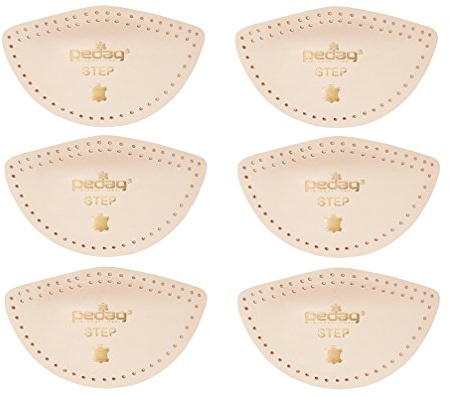 pedag Step | Arch Support Inserts | Durable Foot Arch Support for Flats | Arch Pad and Inserts for Shoes | Self-Adhesive | Ideal for Comfort and Relief | Tan | Medium 3 Count