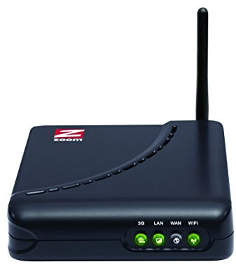 Zoom Wireless-N Router with USB Port for Cellular Modem or Phone