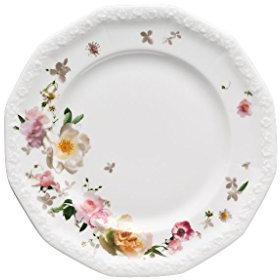 Rosenthal 10430-407165-10219 Maria Pink Rose Frühstücksteller, 19 cm