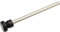 RockShox Unisex – Erwachsene Pike Federschaft, Schwarz/Silber, 100 mm