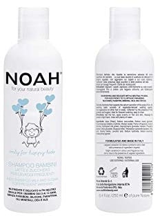 Noah Kids Shampoo mit Milch und Zucker für häufiges Waschen, 250 ml