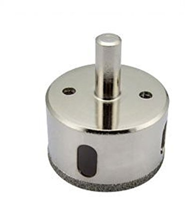 Vetrineinrete® Sega a tazza diamantate per forare piastrelle ceramica marmo vetro ardesia punta rivestimento diamante fresa per trapano diametro 45 o 60 mm 92240 (Diametro 60 mm) G17