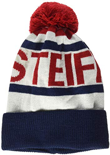 Steiff Jungen Hat Mütze, Grau (Patriot Blue 6033), (Herstellergröße:49)
